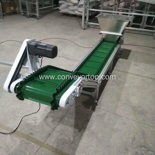 Industry Adjustable Height Inclined Belt Conveyor System